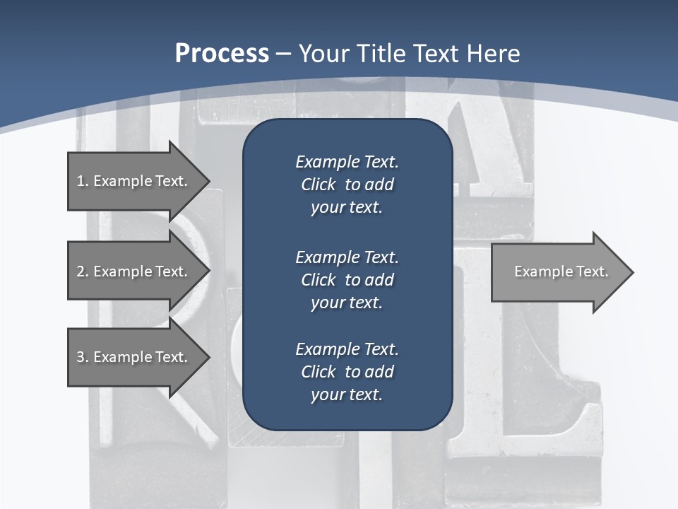 Grunge Letterpress Macro PowerPoint Template