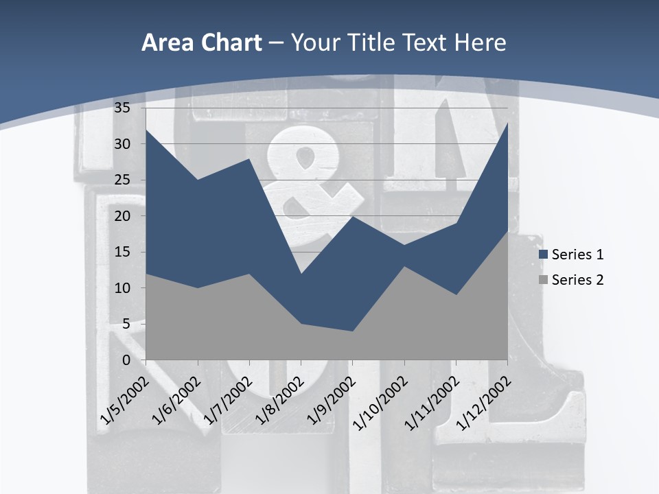 Grunge Letterpress Macro PowerPoint Template
