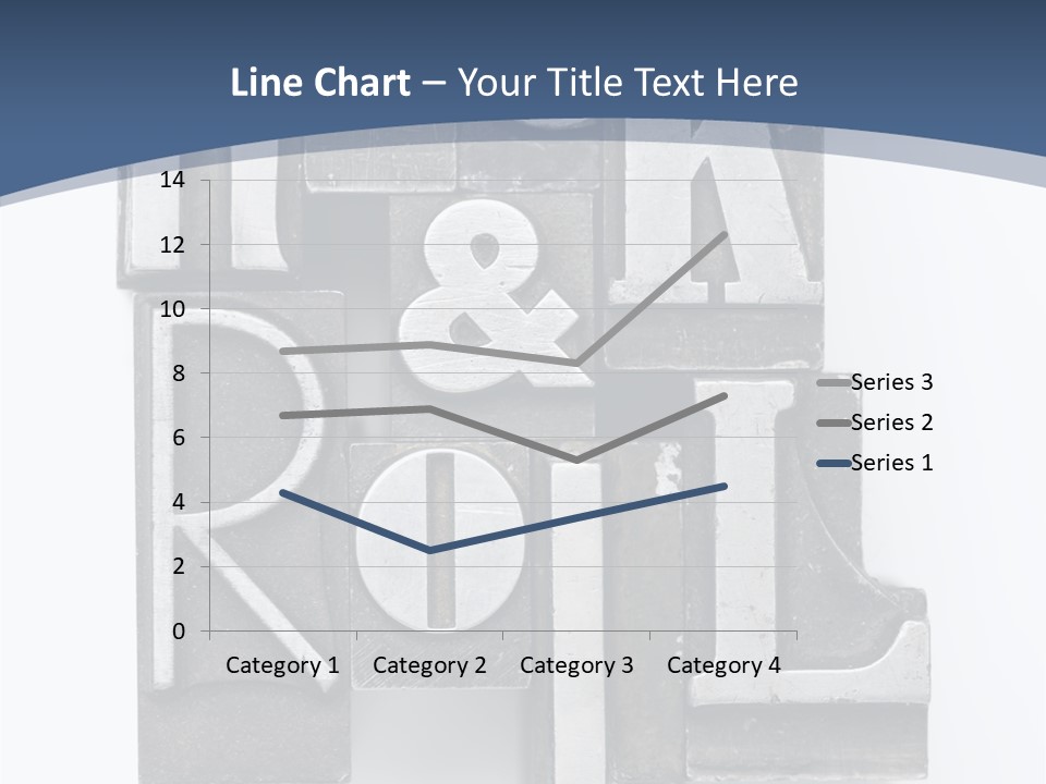 Grunge Letterpress Macro PowerPoint Template