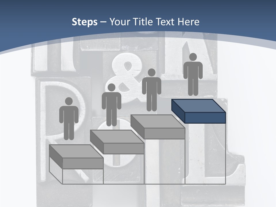 Grunge Letterpress Macro PowerPoint Template