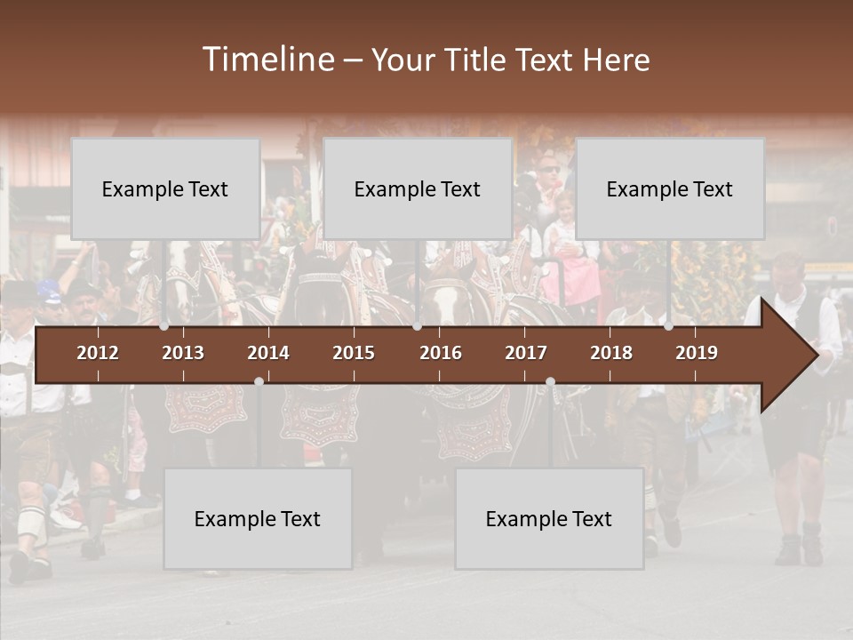 Leather Frankfurter Male PowerPoint Template