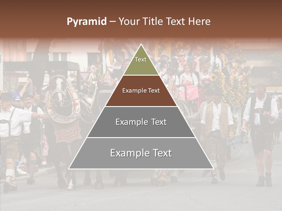 Leather Frankfurter Male PowerPoint Template