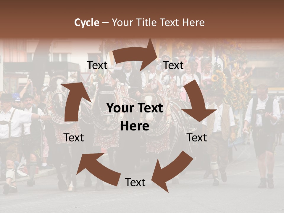 Leather Frankfurter Male PowerPoint Template