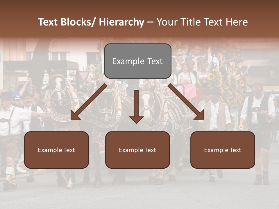 Leather Frankfurter Male PowerPoint Template