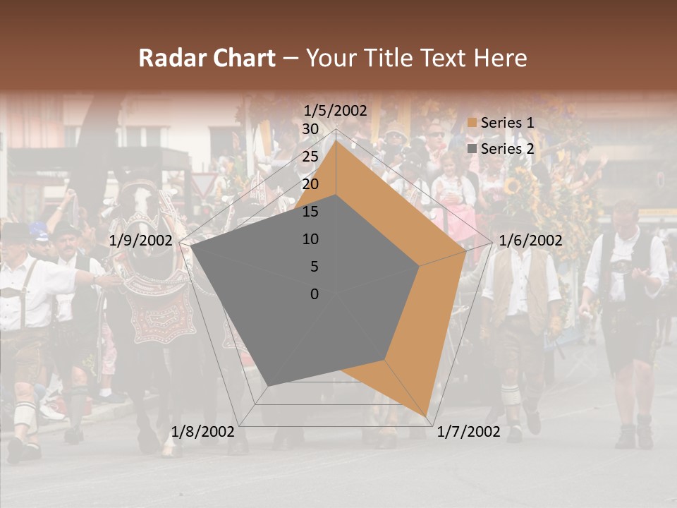 Leather Frankfurter Male PowerPoint Template