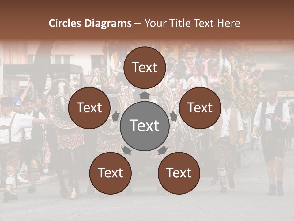 Leather Frankfurter Male PowerPoint Template