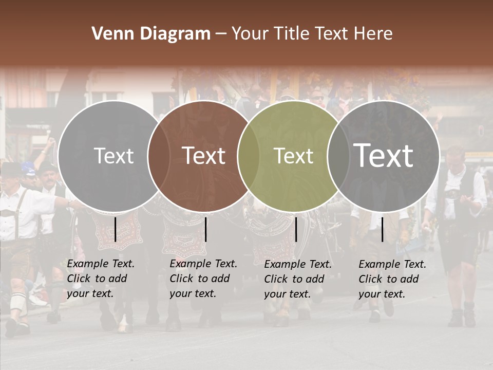 Leather Frankfurter Male PowerPoint Template