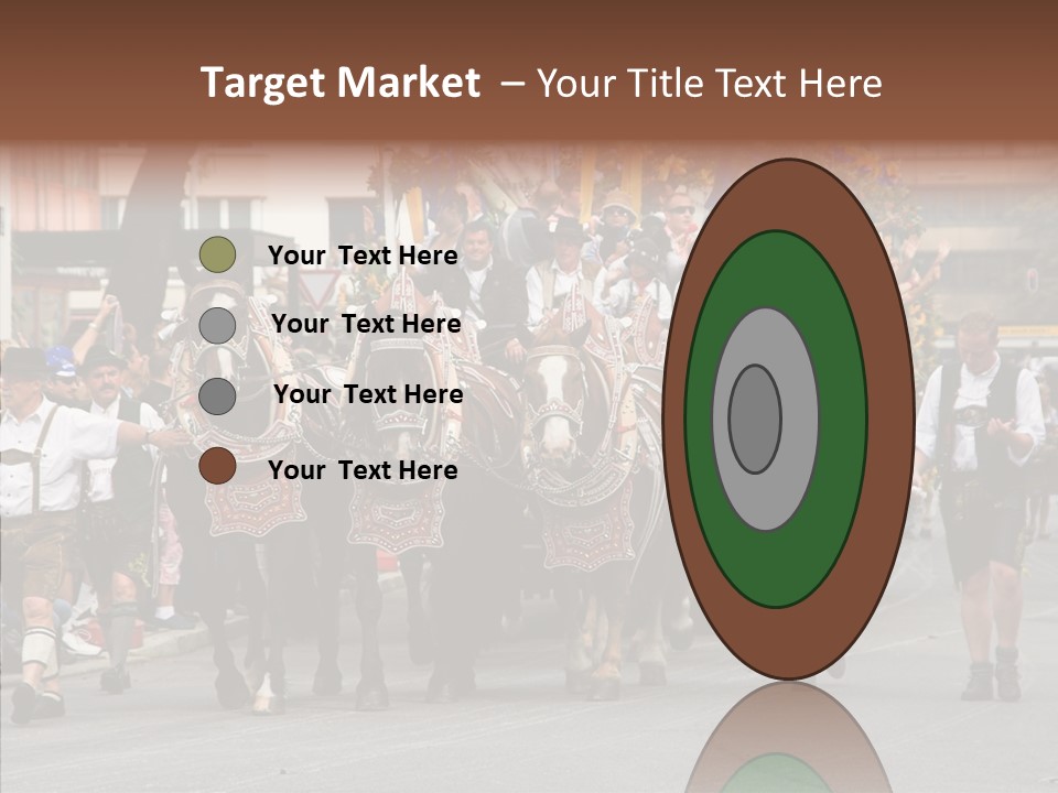 Leather Frankfurter Male PowerPoint Template