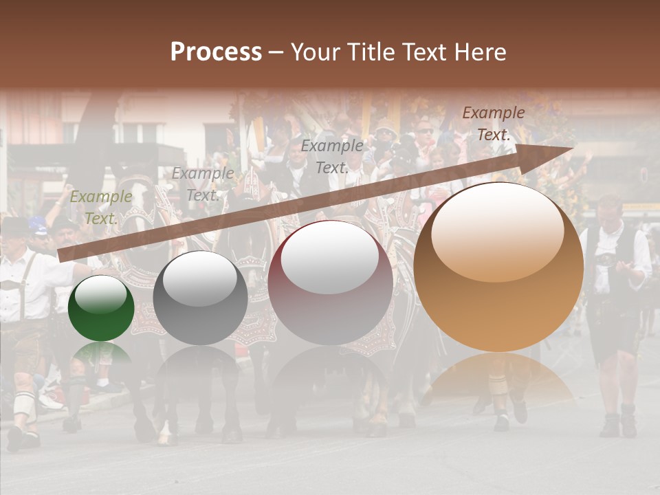 Leather Frankfurter Male PowerPoint Template