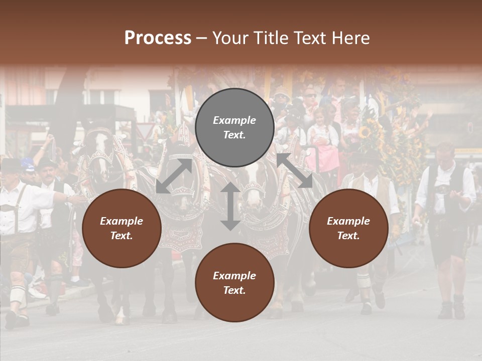 Leather Frankfurter Male PowerPoint Template