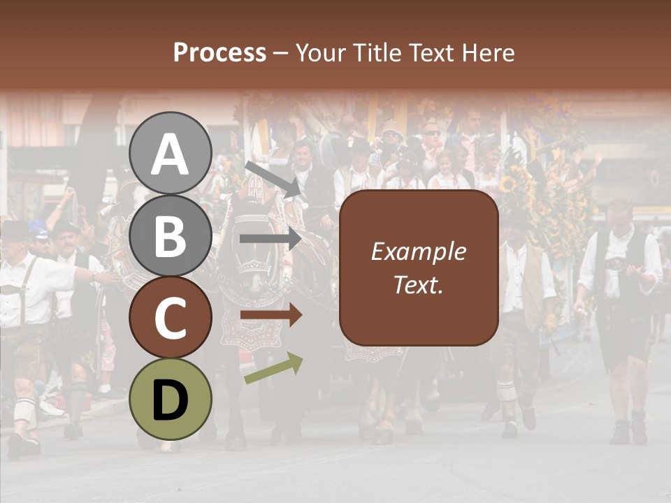 Leather Frankfurter Male PowerPoint Template