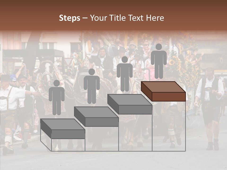 Leather Frankfurter Male PowerPoint Template