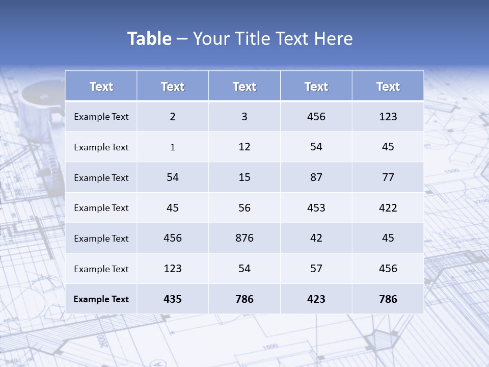 Concepts Architecture Document PowerPoint Template