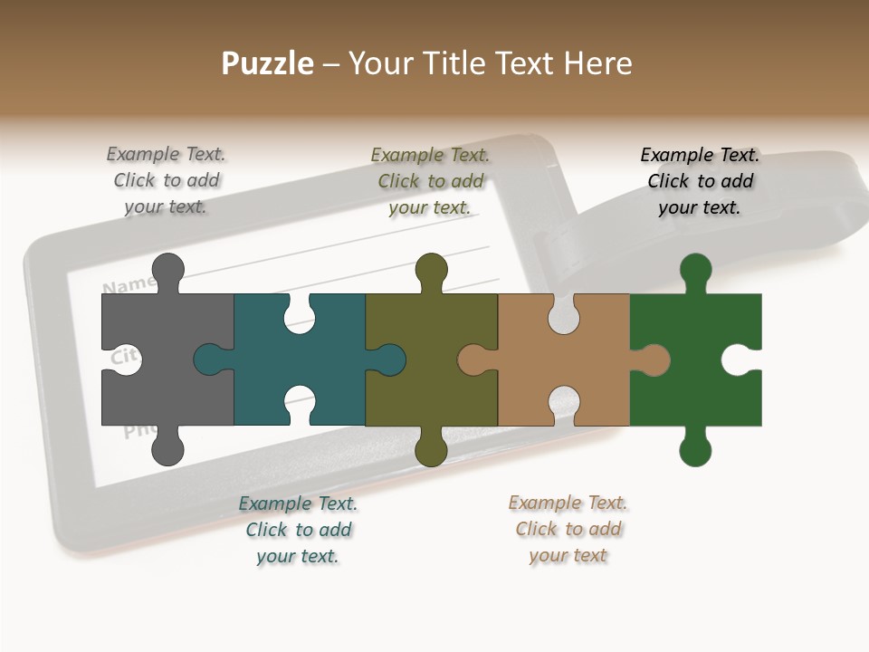 Vacation Piece Background PowerPoint Template