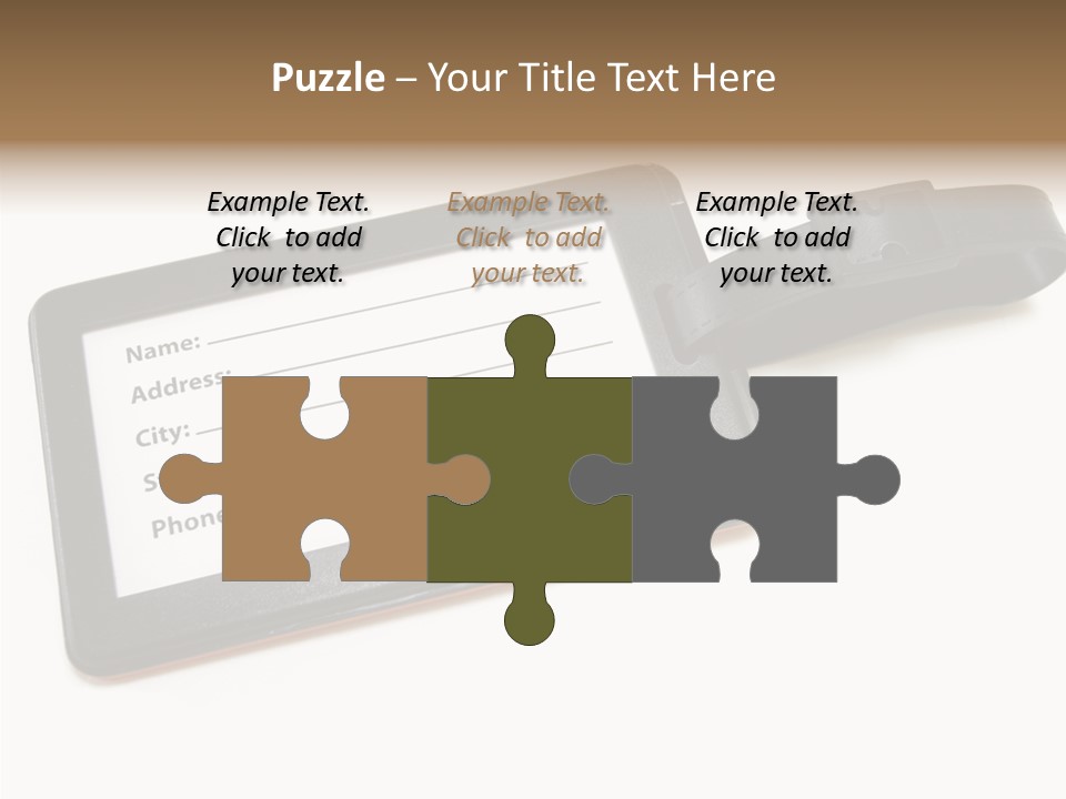 Vacation Piece Background PowerPoint Template