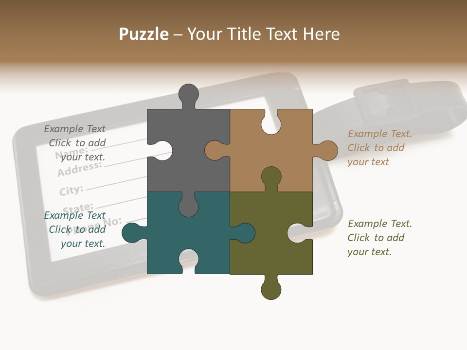 Vacation Piece Background PowerPoint Template