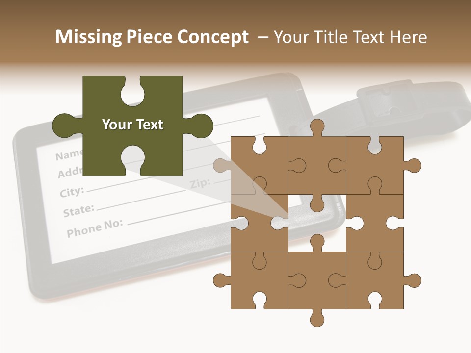 Vacation Piece Background PowerPoint Template