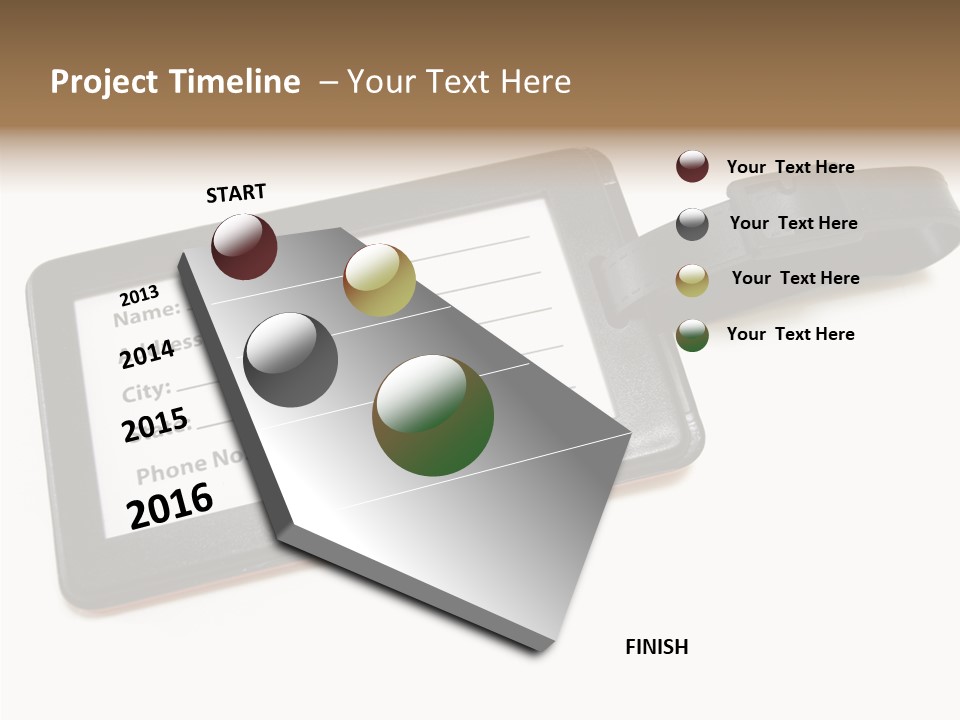 Vacation Piece Background PowerPoint Template