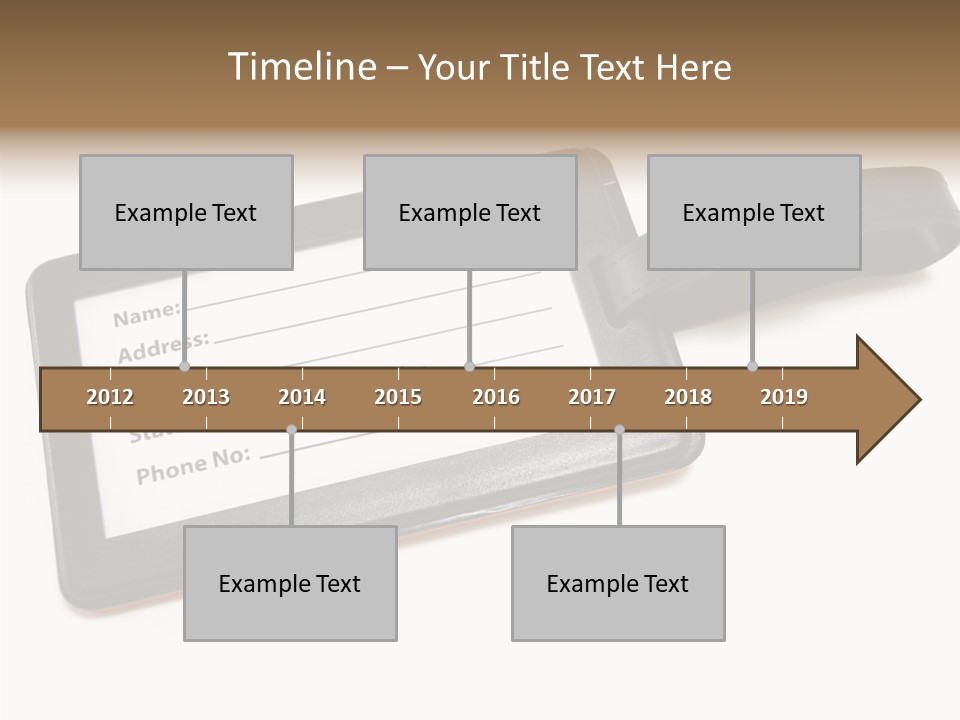 Vacation Piece Background PowerPoint Template