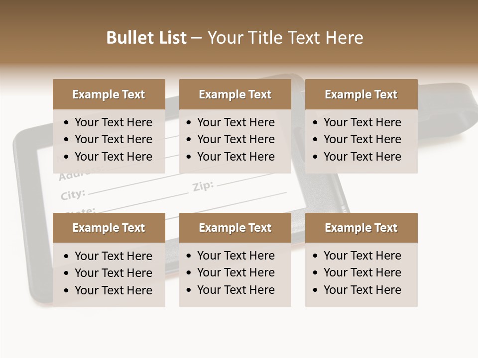 Vacation Piece Background PowerPoint Template