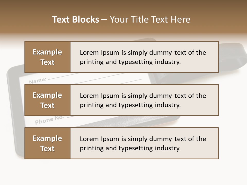 Vacation Piece Background PowerPoint Template