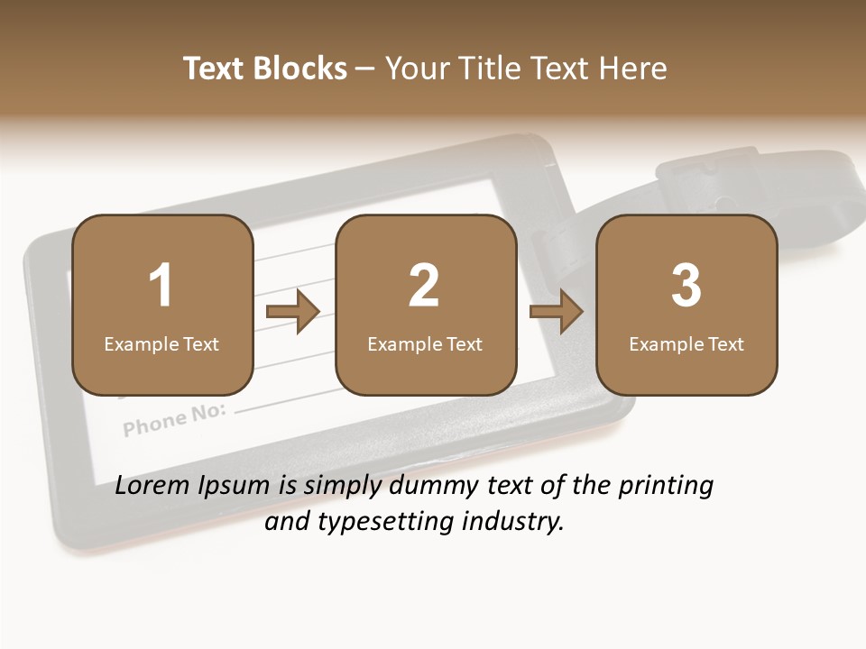 Vacation Piece Background PowerPoint Template