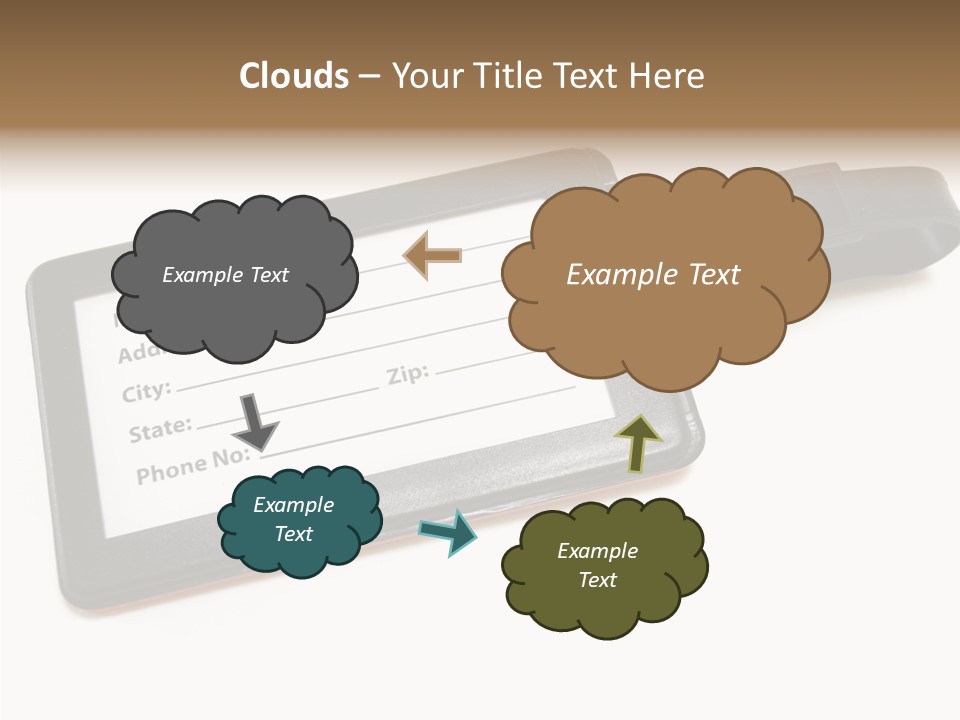 Vacation Piece Background PowerPoint Template