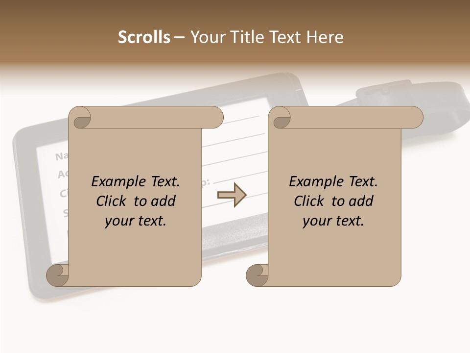 Vacation Piece Background PowerPoint Template