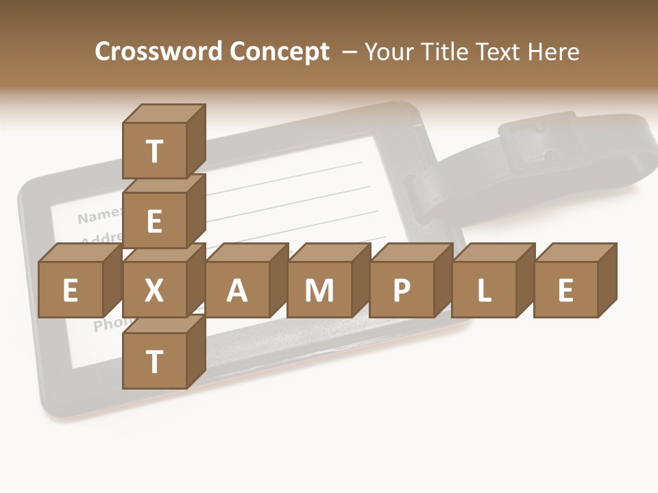 Vacation Piece Background PowerPoint Template