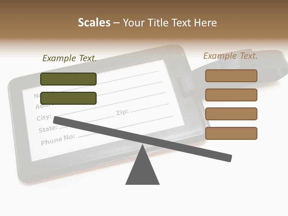 Vacation Piece Background PowerPoint Template