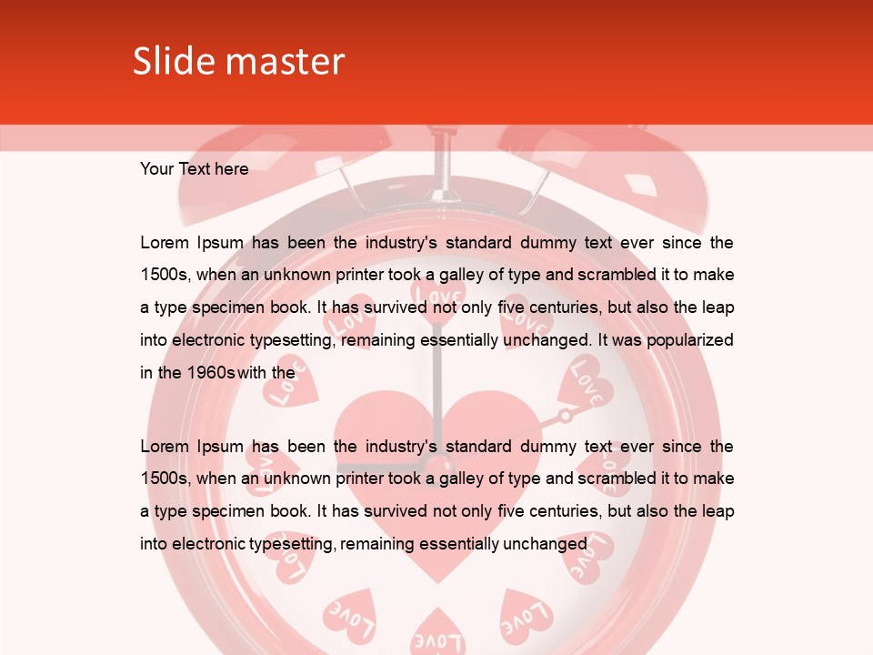Valentines Cut Minute PowerPoint Template