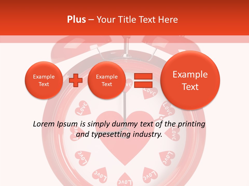 Valentines Cut Minute PowerPoint Template