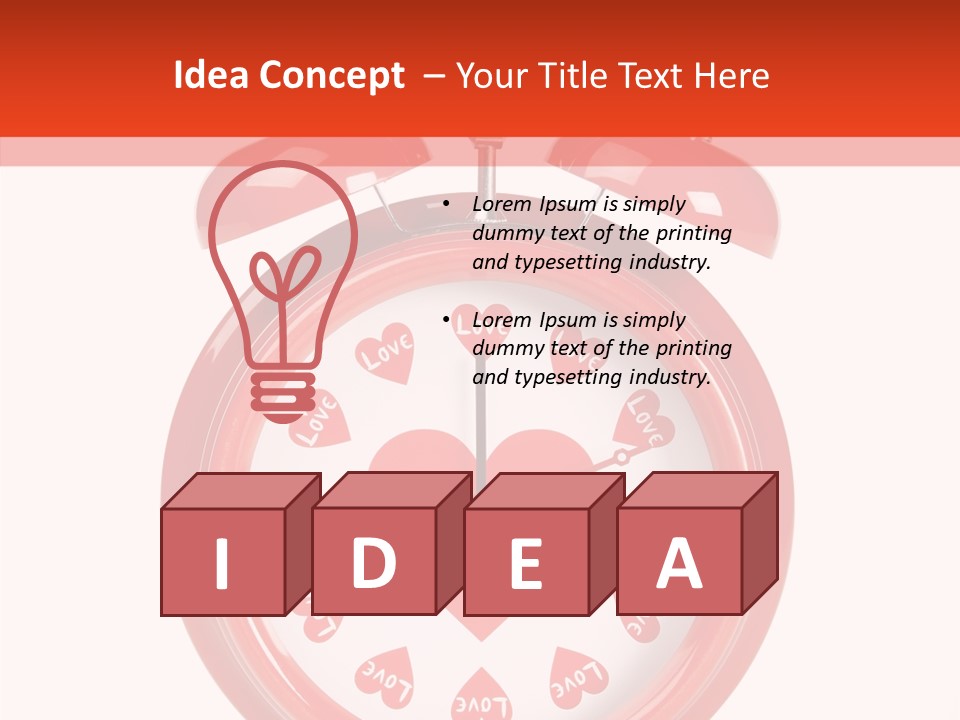 Valentines Cut Minute PowerPoint Template