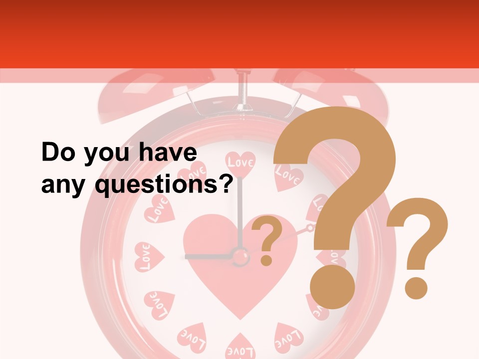 Valentines Cut Minute PowerPoint Template