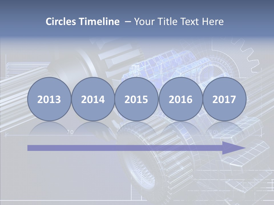 Motor Technical Connection PowerPoint Template