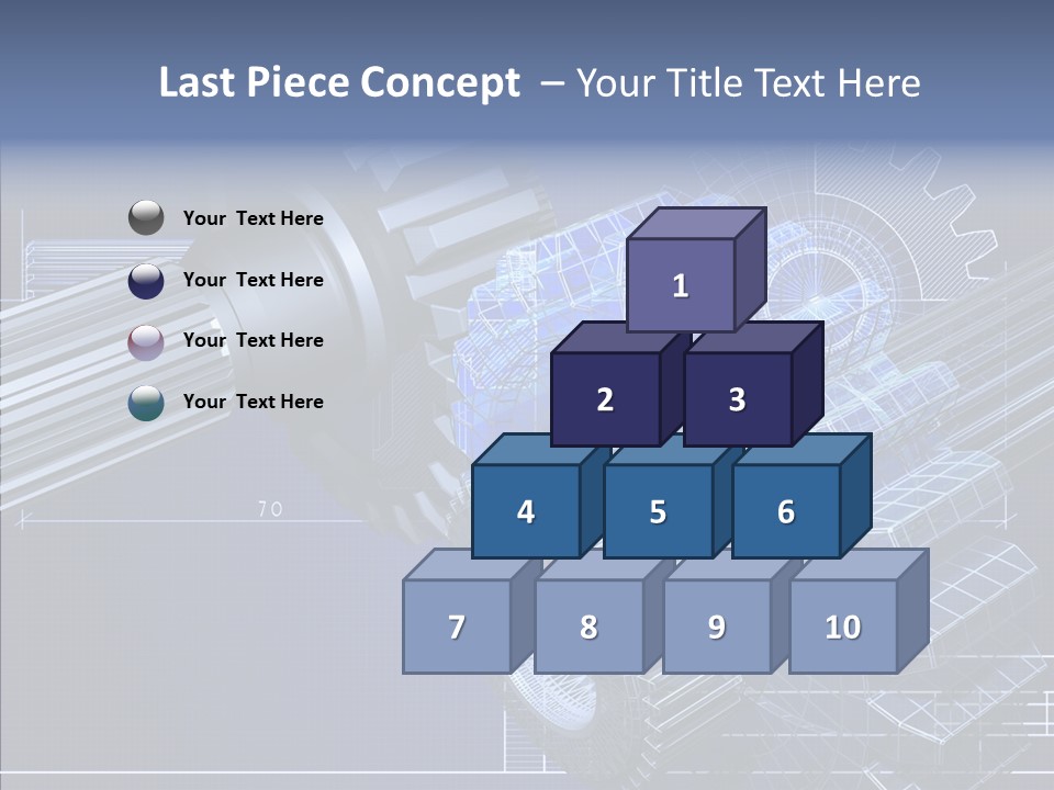Motor Technical Connection PowerPoint Template