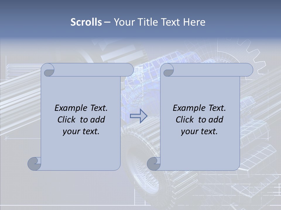 Motor Technical Connection PowerPoint Template
