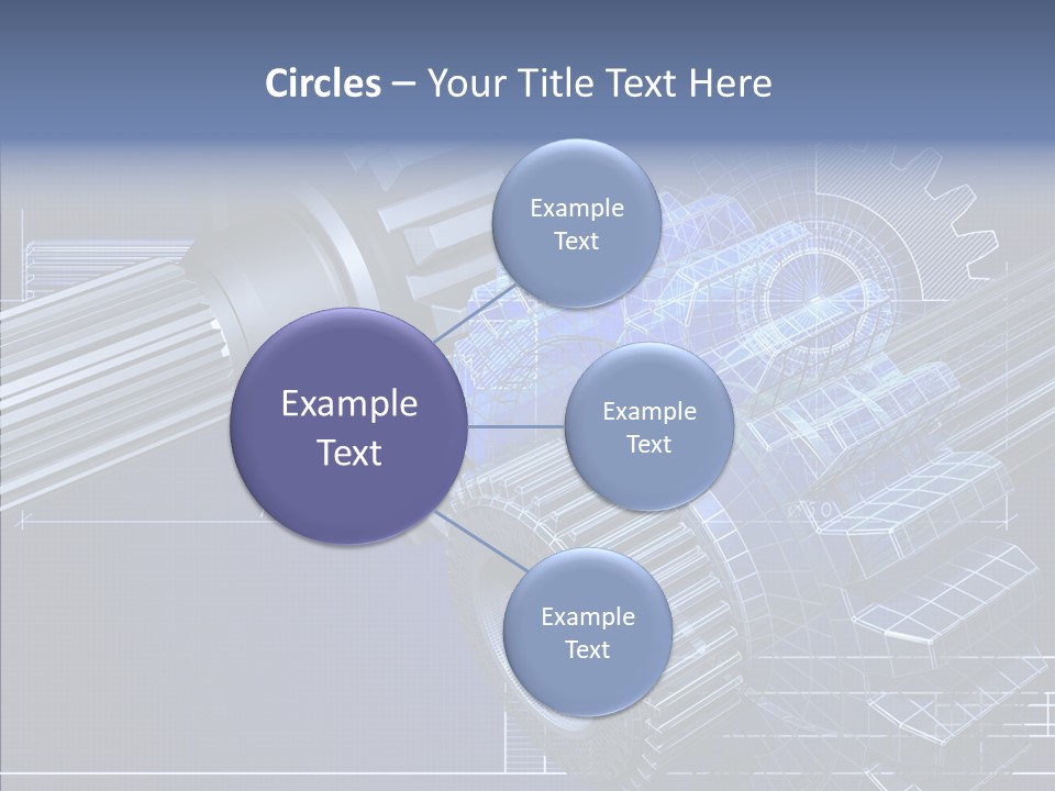 Motor Technical Connection PowerPoint Template