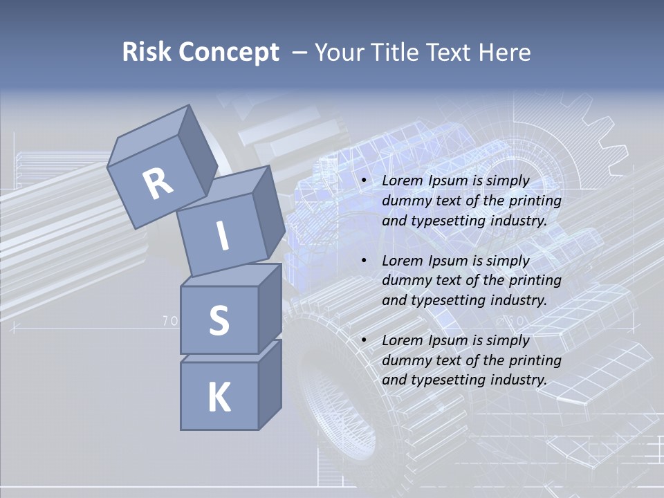 Motor Technical Connection PowerPoint Template