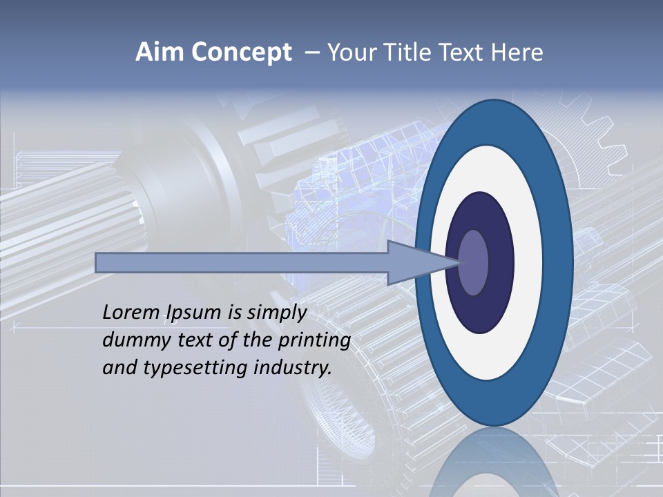 Motor Technical Connection PowerPoint Template