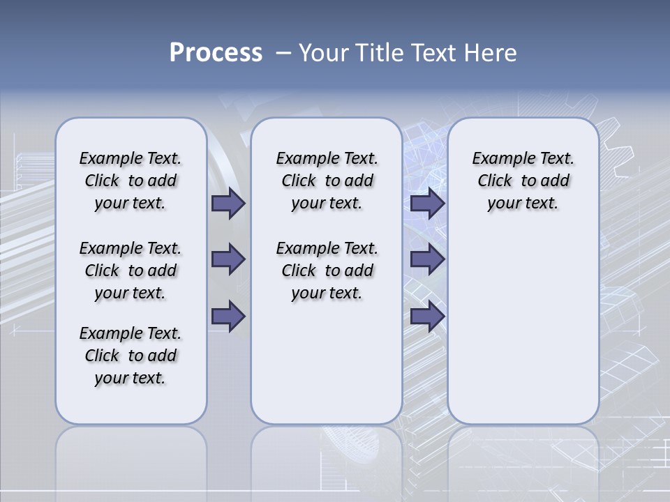 Motor Technical Connection PowerPoint Template