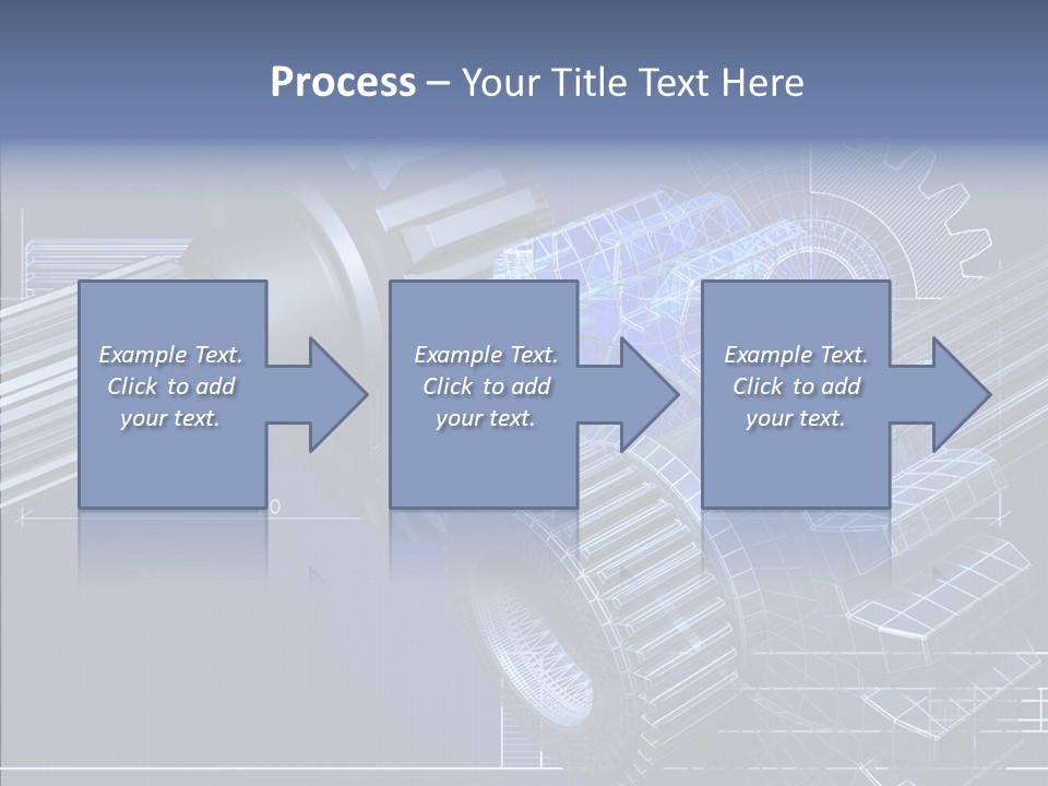 Motor Technical Connection PowerPoint Template