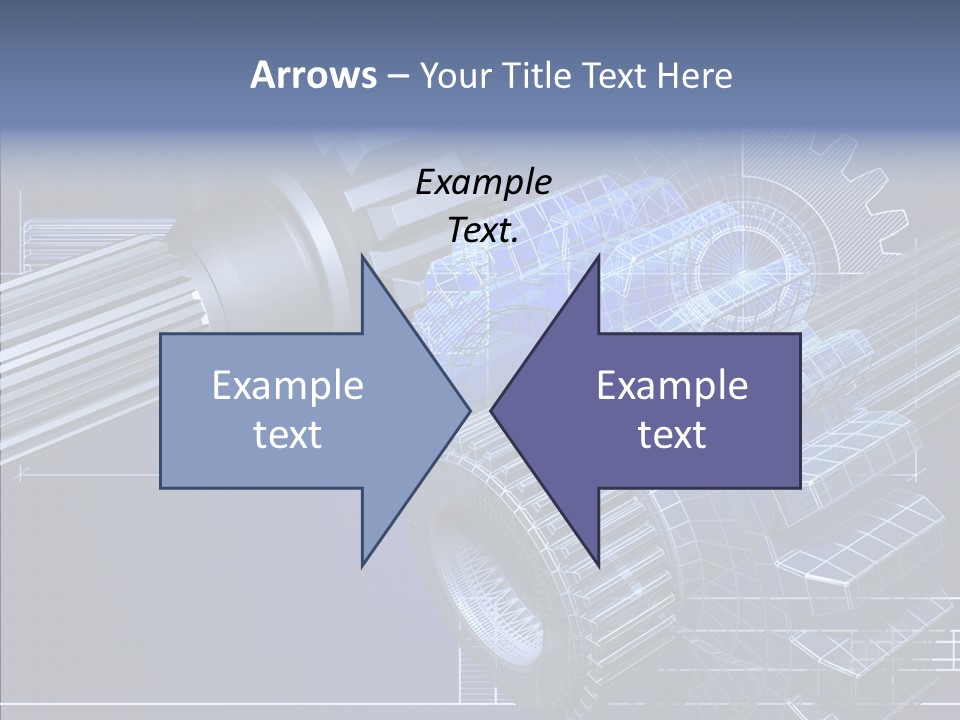 Motor Technical Connection PowerPoint Template