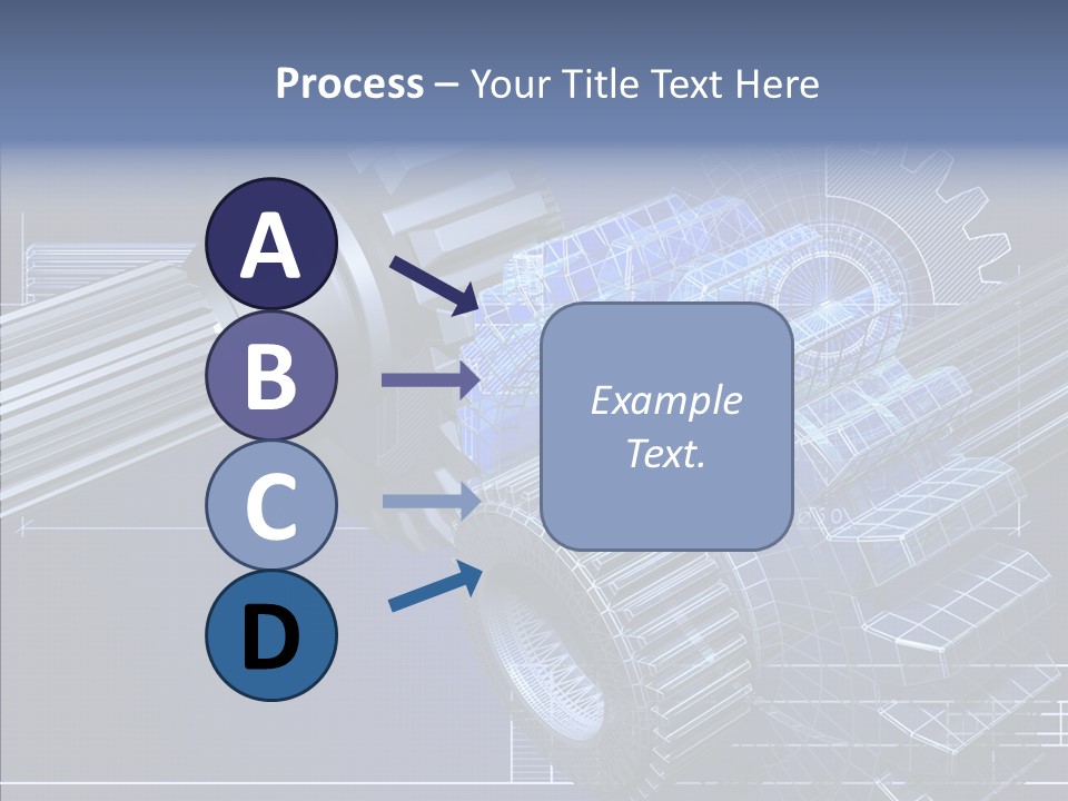 Motor Technical Connection PowerPoint Template