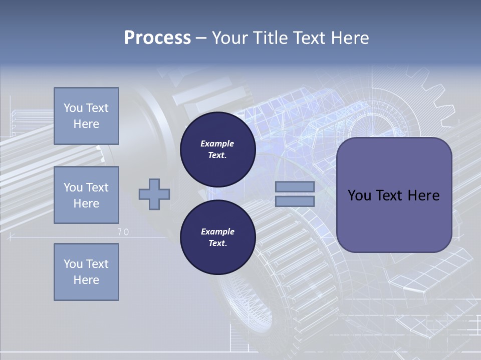 Motor Technical Connection PowerPoint Template