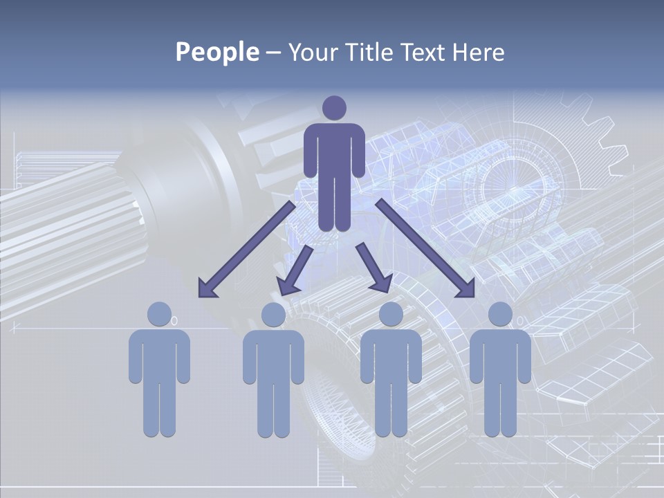 Motor Technical Connection PowerPoint Template