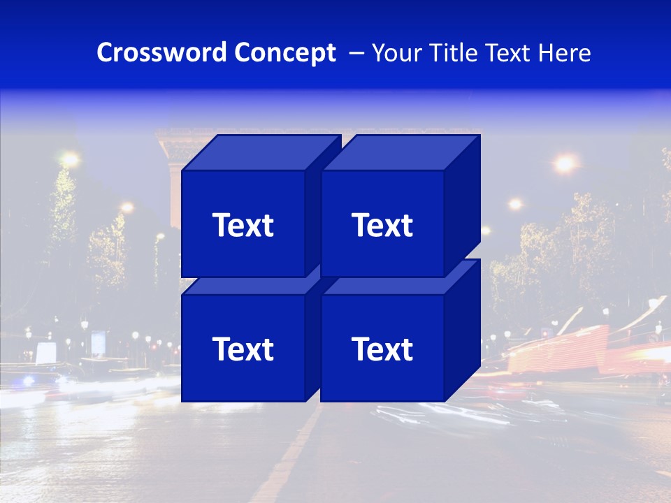 Entrance Landmark France PowerPoint Template