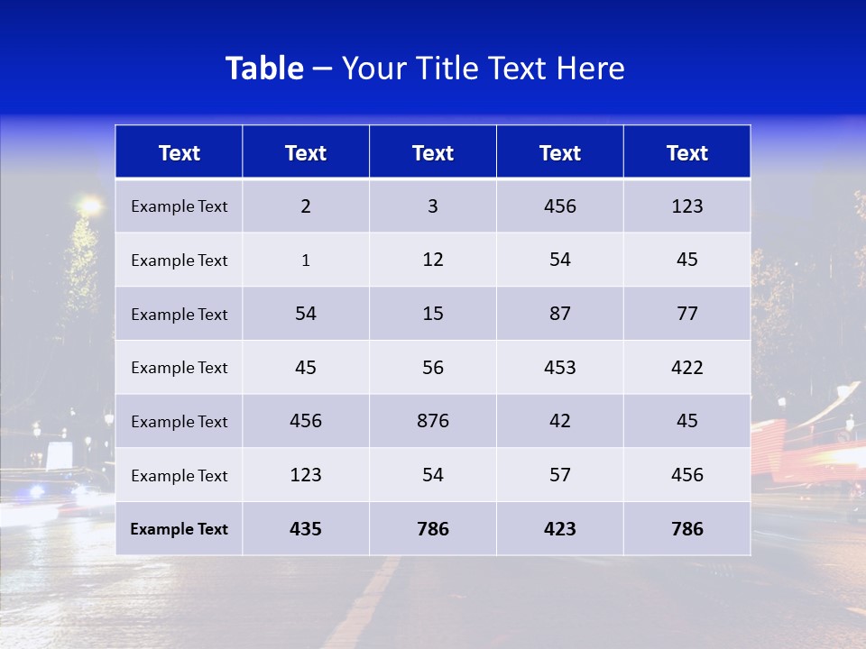 Entrance Landmark France PowerPoint Template