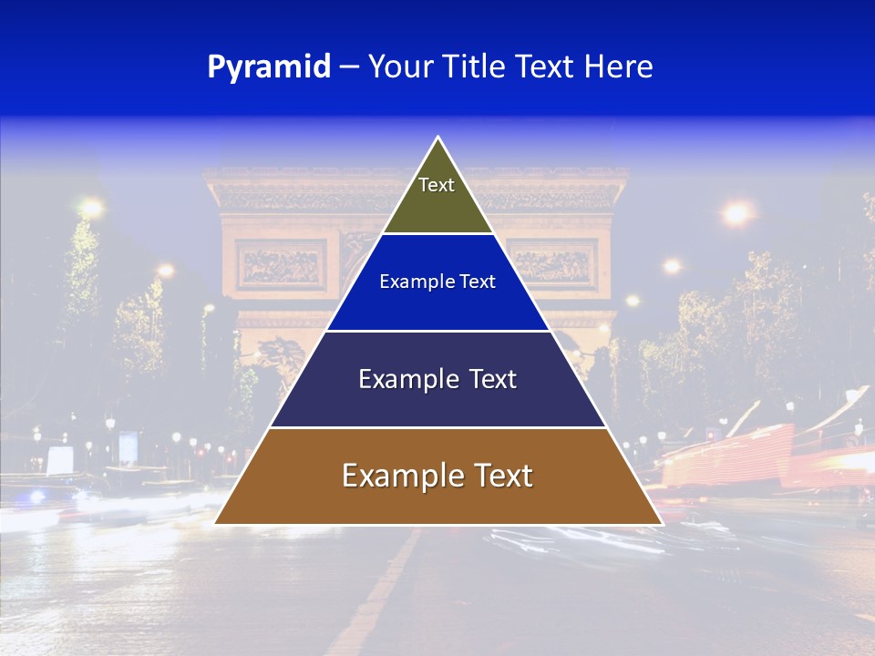 Entrance Landmark France PowerPoint Template