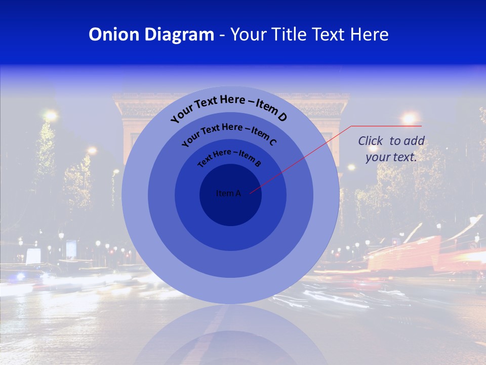 Entrance Landmark France PowerPoint Template